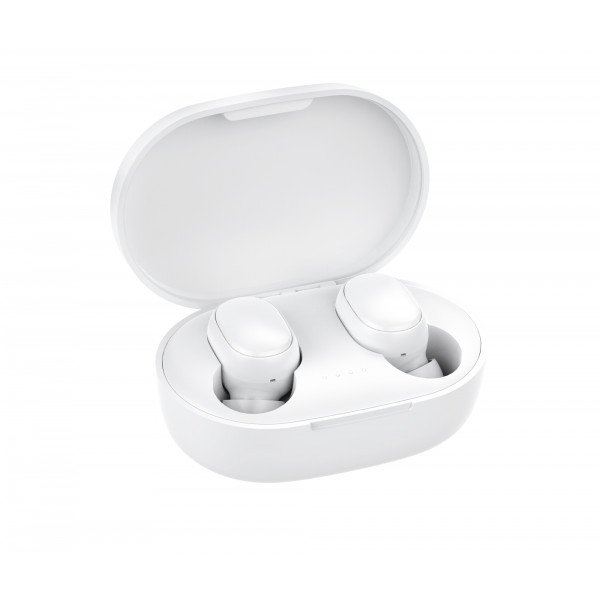 Wholesale Bluetooth 5.0 True TWS Wireless Mini Earbuds Pods Buds Headset with Portable Charger A6S (White)